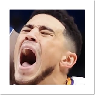 Phoenix Suns Crying Devin Booker Flop Posters and Art